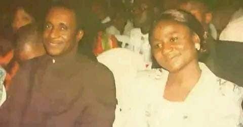 David and Peace Ibiyeomie during their early years together