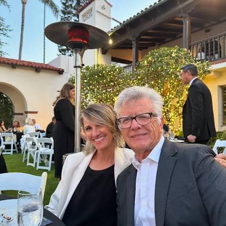Cheryl and husband Brian Brodersen