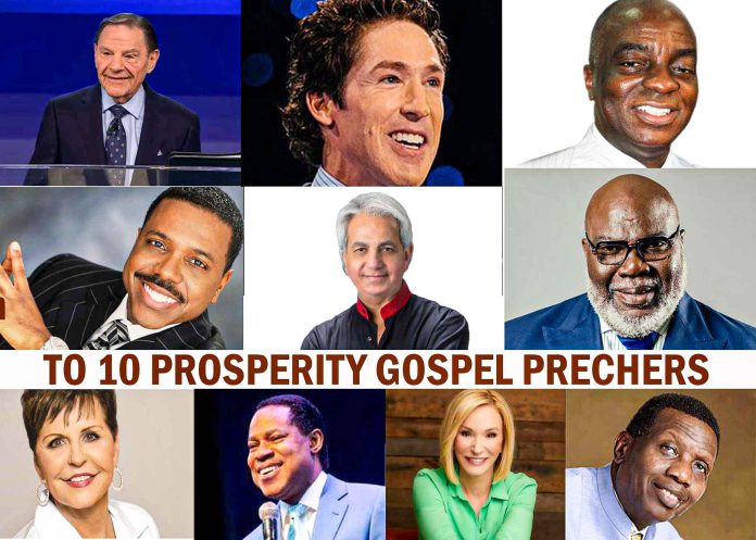 Top 10 prosperity gospel preachers